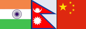 Nepal-India-and-chaina-flag