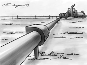 Petrol-pipeline